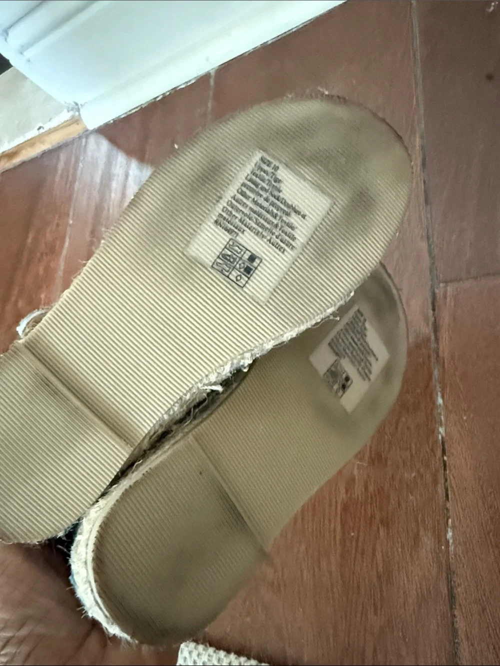 Janie and Jack Light Blue Mary Jane Espadrille Flats
